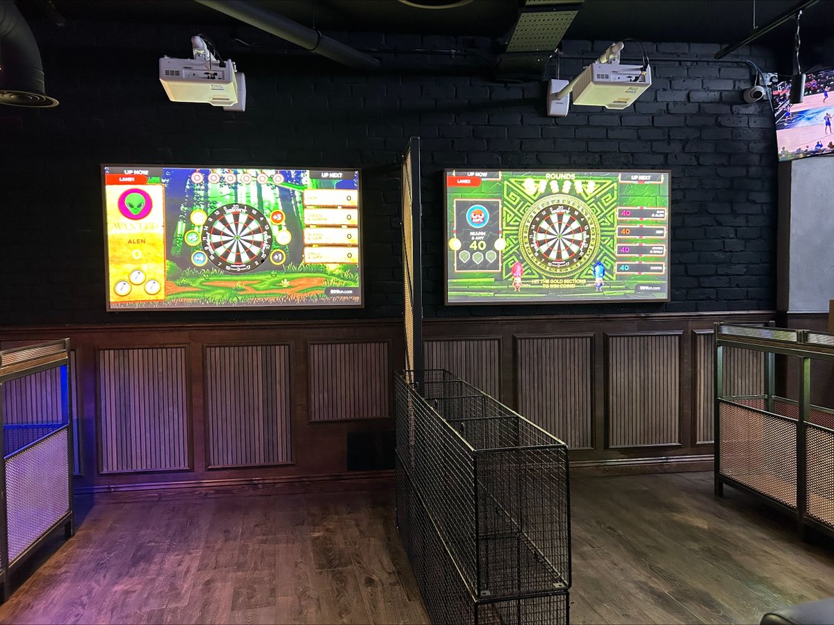 On the South side of the River Thames, near @the_globe you'll find @pulsebarlondon - it has been completely renovated and now features AR Darts, Beer Pong &amp; Bar Billiards as well as an amazing food menu, cocktails, wine and of course beer.  Give them a try!
