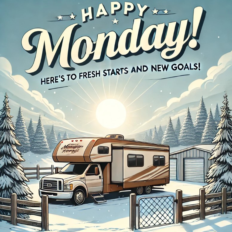 HeatherdownRV's tweet photo. ☀️ New week, fresh vibes! Monday is here, and it’s time to reset, recharge, and get things done. What’s on your list today? ☕️✨ #MondayMotivation #FreshStart #Onoway #SupportLocal https://t.co/lBmPbPMDaZ