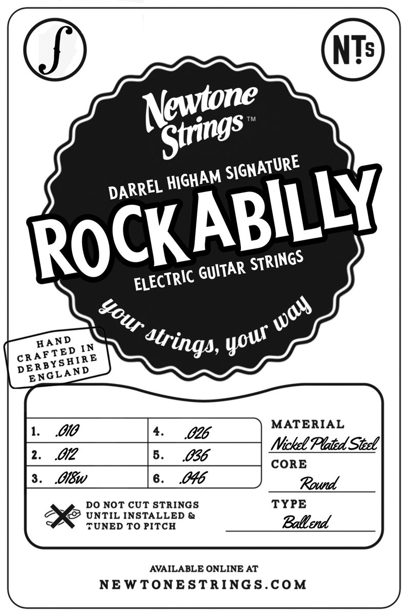 My signature guitar strings are available at newtonestrings.com - they come loaded with bop.