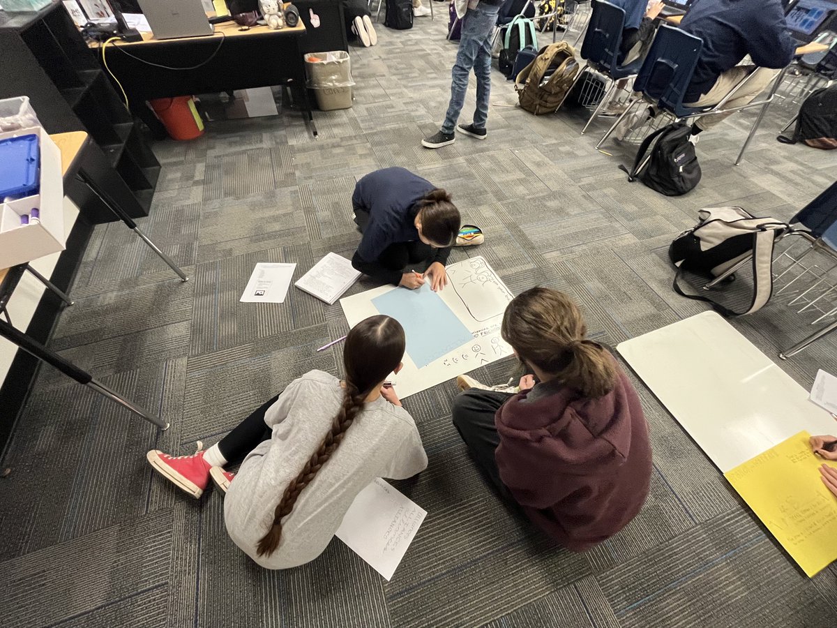 Here are our NBCP 7th Graders making vocabulary term posters for our World War I unit! These posters will be hung up in class and the Social Studies hallway as a reference and reminder throughout the quarter!
