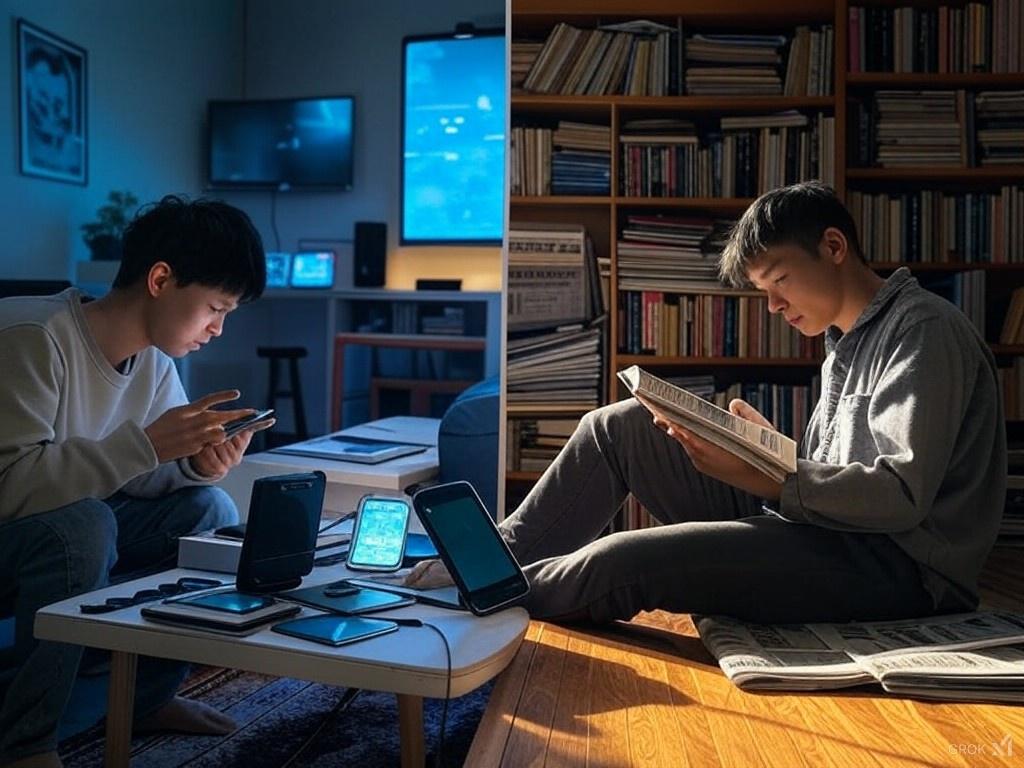 TLearningCurves's tweet image. Are we living smarter or losing touch? 🤔 Explore the impact of tech on our daily lives and discover how to strike a balance between digital convenience and meaningful connections. 🌐✨ #DigitalLife #MindfulTech #DigitalHabits #LearningCurves

Read more: [learningcurves.org/a-day-in-the-d…]