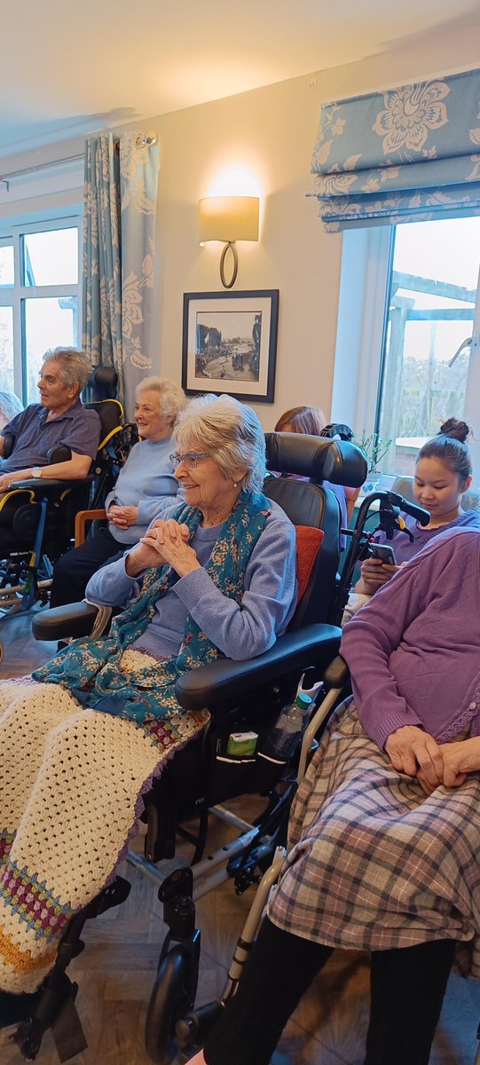 futurecaregroup's tweet photo. Residents at Stowford House were treated to an unforgettable start to the year as Tickled Pink Productions brought the enchanting tale of Beauty and the Beast to life with a spectacular pantomime performance. 

#CareHomesUK #CareHomeEntertainment https://t.co/N5cGWAsX3g
