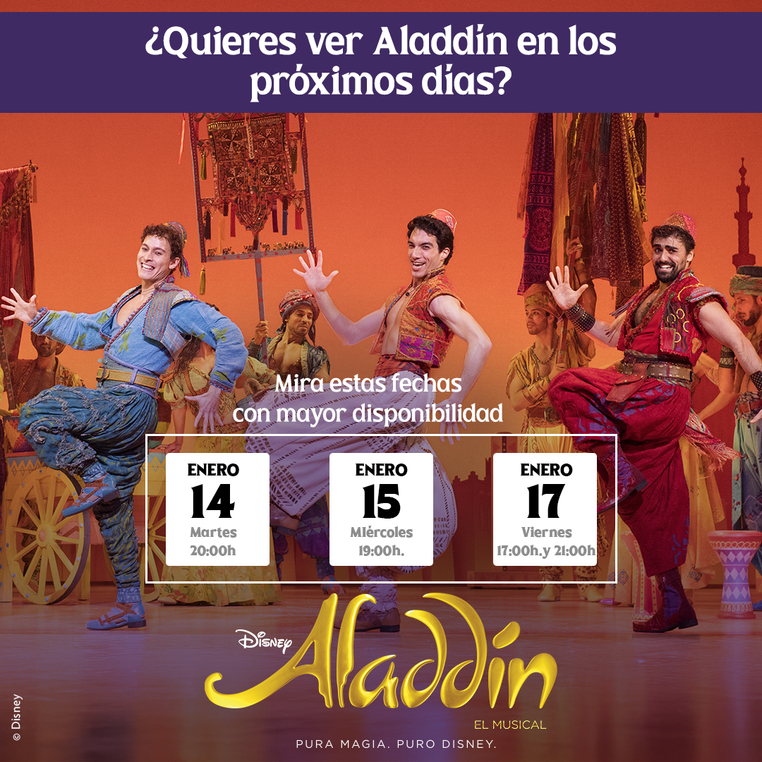 ¿Ya sabes cuáles son los días con mejor disponibilidad para visitarnos?
¡Aquí te los dejamos para que no te los pierdas!

📅 14 de enero
📅 15 de enero
📅 17 de enero

🎟️ ¡Reserva tus entradas ahora! 🎉 ms.spr.ly/6015oCy49