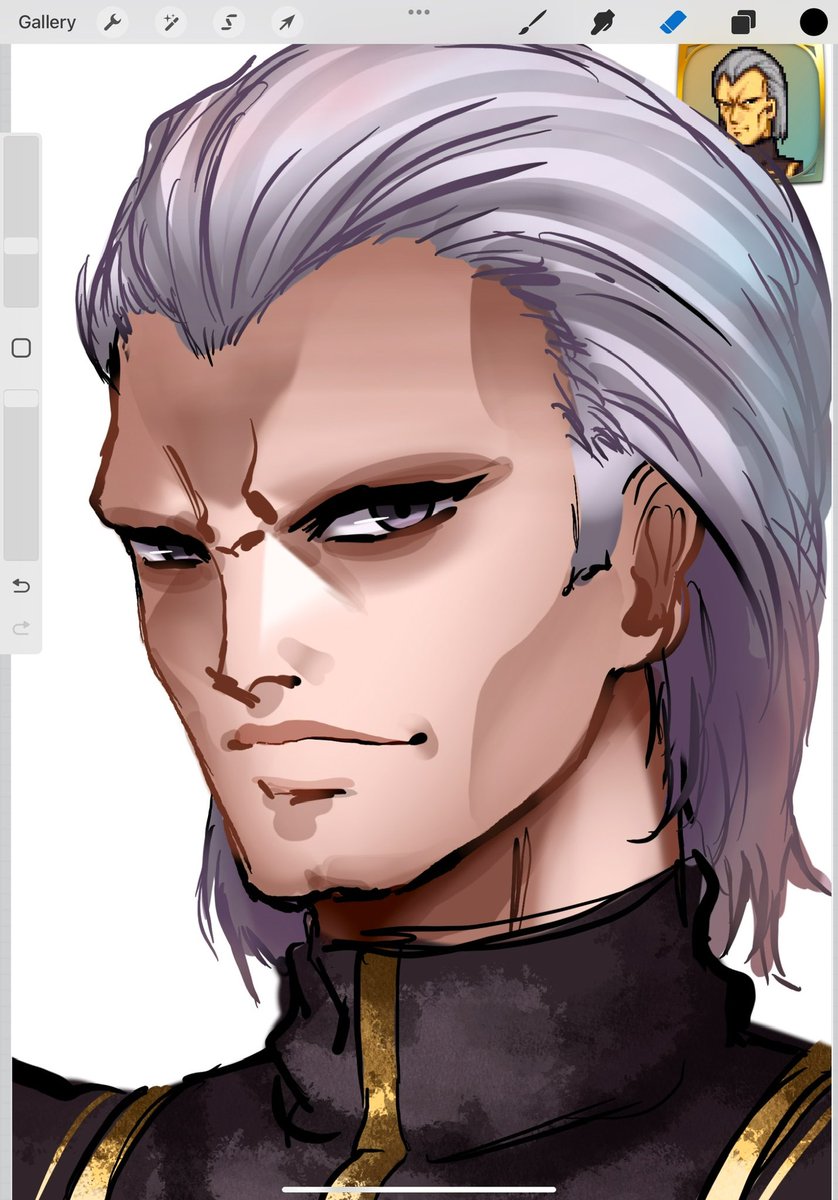 zantetsukenn_'s tweet photo. fe4 sketch challenge day 72 - bloom ⚡️

this might genuinely be the first bloom fanart i couldnt find anything other than that old ass card game art and his feh cameo for hilda https://t.co/XXk14q7uvL