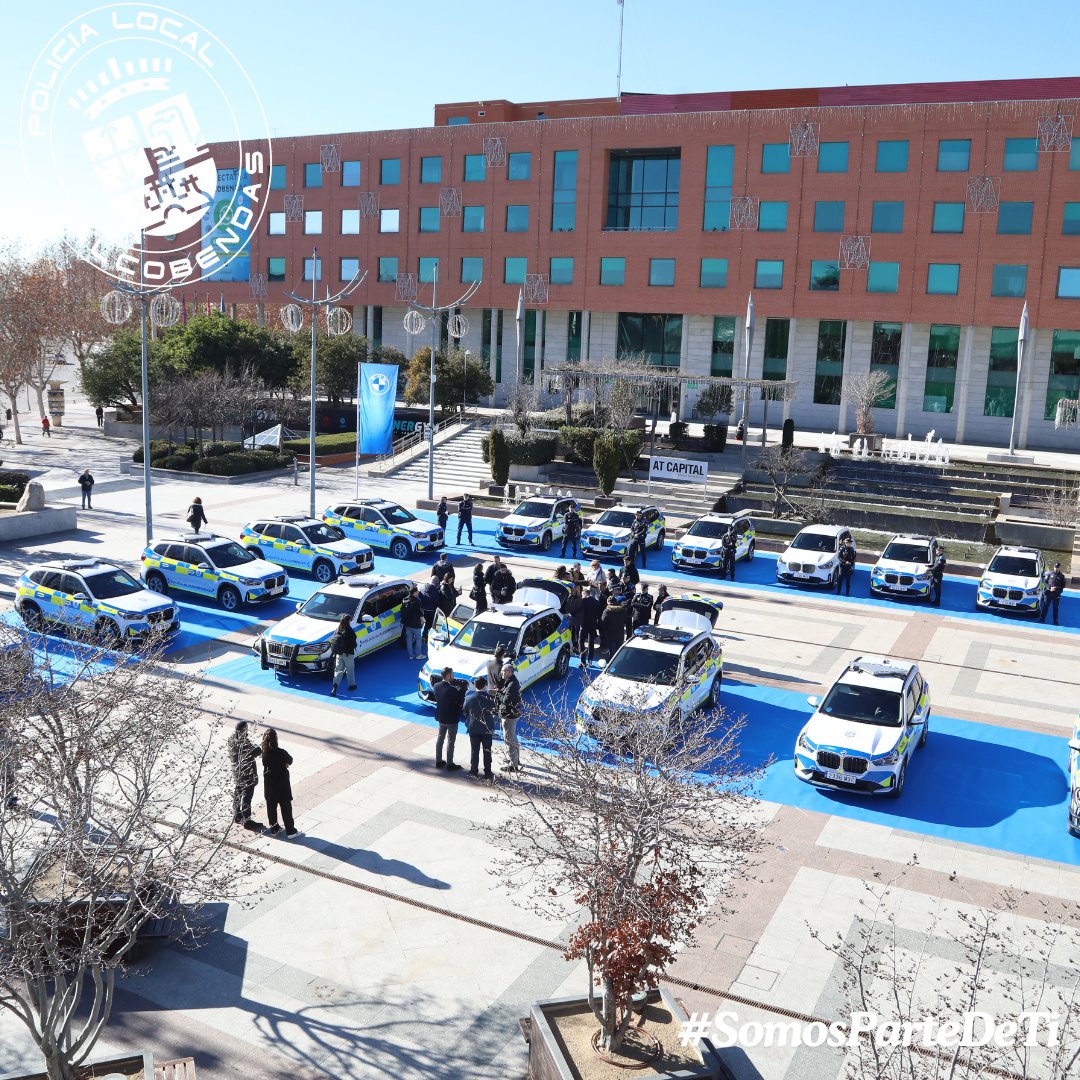 Hoy hemos presentado nuestra nueva flota de vehículos para los próximos cuatro años; se trata de 21 nuevos vehículos de la marca <a href="/bmwespana/">BMW España</a> que darán respuesta a las necesidades de la Policía Local en el desarrollo de sus competencias.
#SomosParteDeTi
#Alcobendas