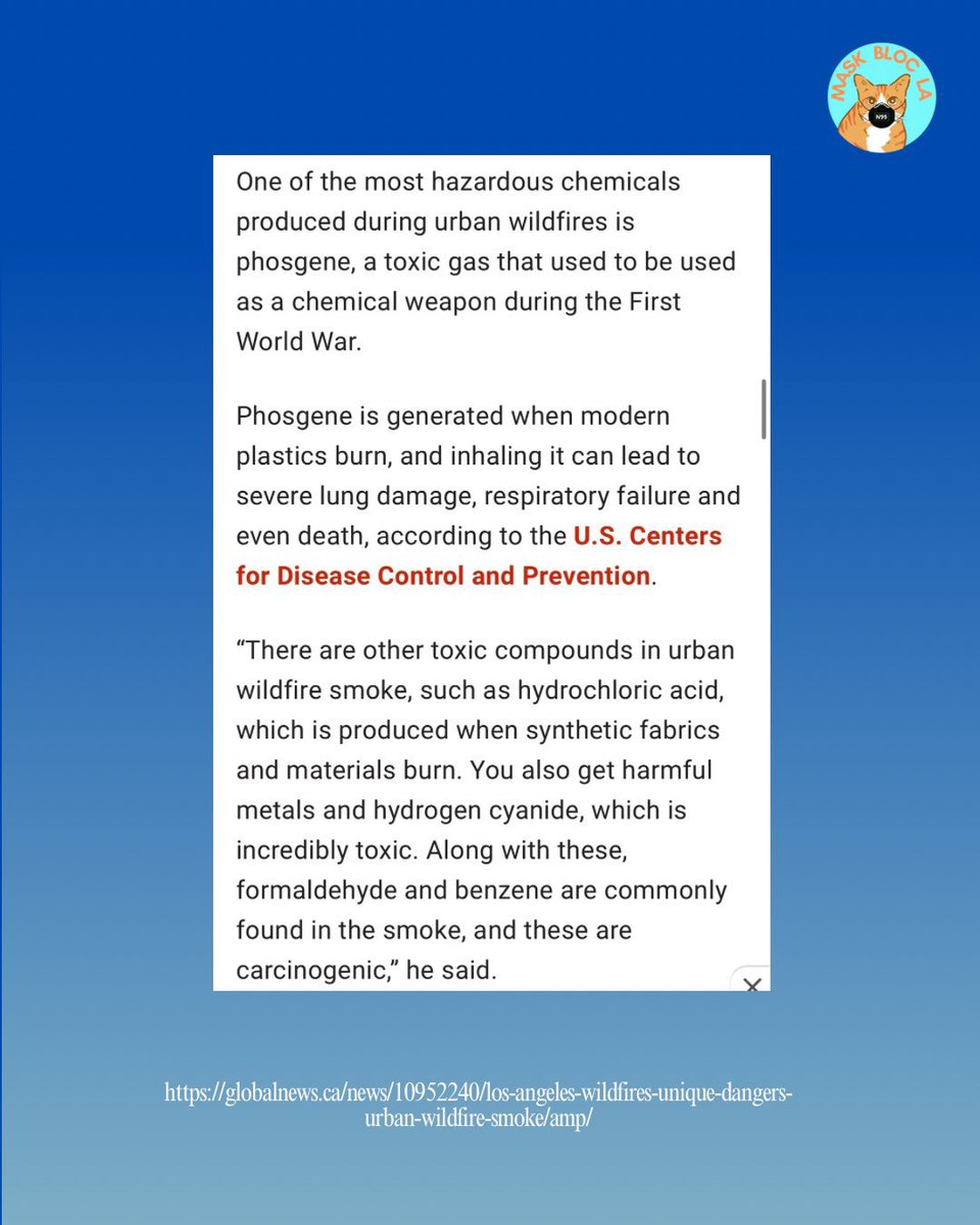 FaatiTheStreet's tweet photo. Has the sky turned blue in your part of LA? Here’s why it’s still so important to mask up ☁️☁️
#AltTextLAFire #lafires https://t.co/PnT7aKcVYX