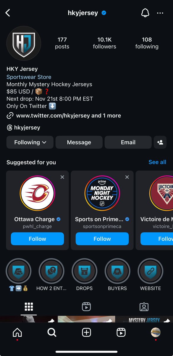 rapid_waters's tweet photo. @HKYJersey Followed and I got the receipts https://t.co/7Rz5syKg8T