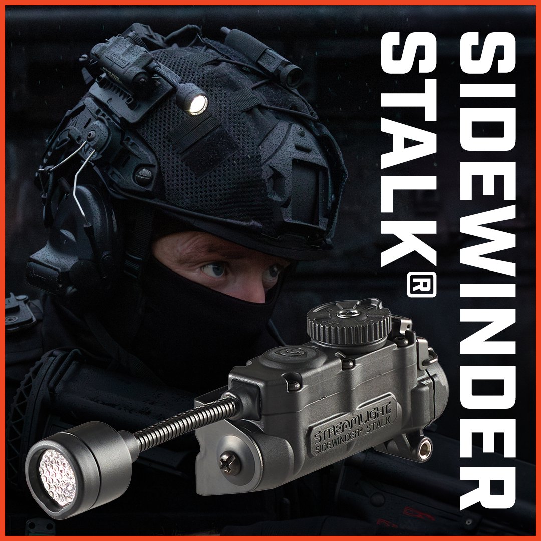 StreamlightUK's tweet photo. 🔦 Sidewinder Stalk
Designed for hands-free versatility, the Sidewinder Stalk provides multiple lighting modes, including white, red, and IR LEDs. Ideal for tactical and military operations.
#SidewinderStalk #StreamlightTactical #MissionReady https://t.co/G1Iw0UvpVX