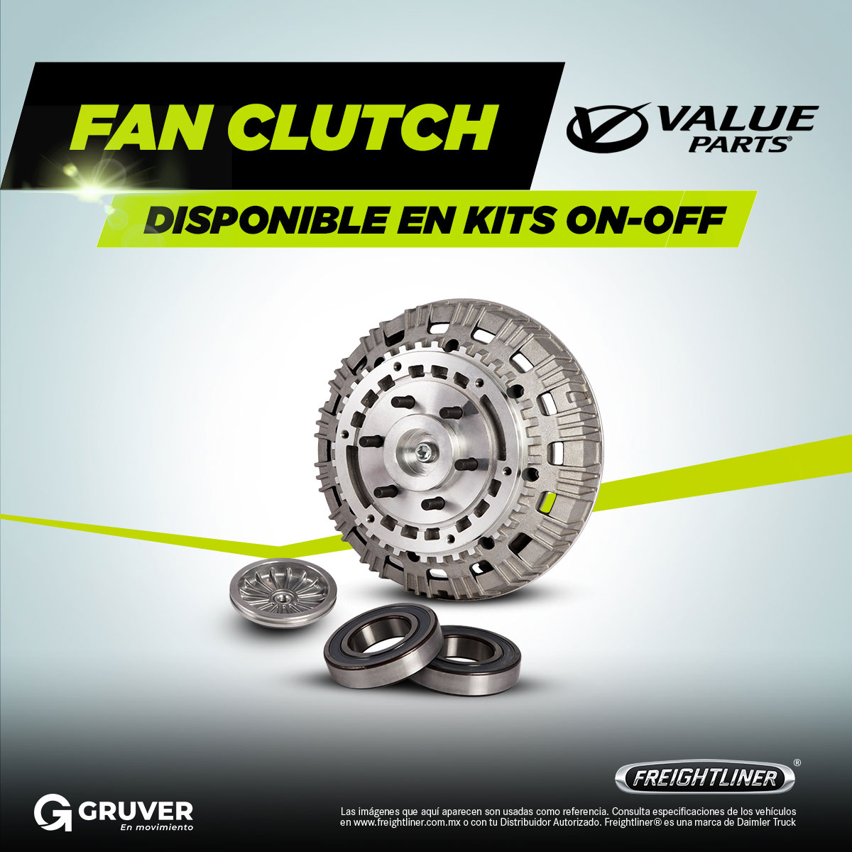 gruvercamiones's tweet image. 🔧🚛 Value Parts Fan Clutch: ¡Rendimiento y fiabilidad al alcance de tu mano! 

Los kits On-off de Value Parts Fan Clutch están diseñados para ofrecerte la mejor solución de repuestos, asegurando un rendimiento óptimo y duradero. 

 #ValueParts #Gruver #GruverCamiones