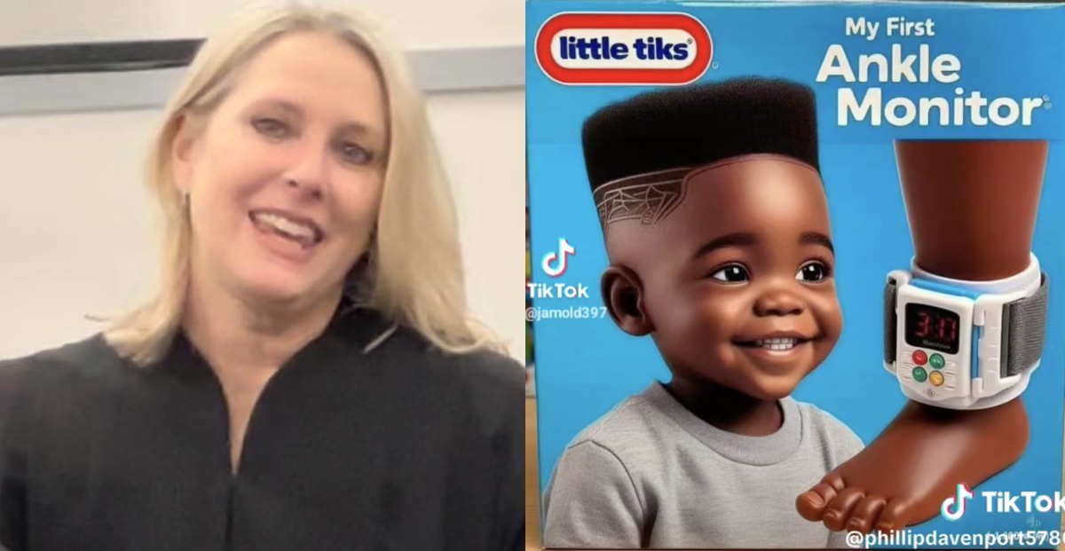 RealJarTaylor's tweet photo. White judge sends joke image to the wrong person, loses her job. https://t.co/0v34oPdEIN https://t.co/Aiy8kPgUS3