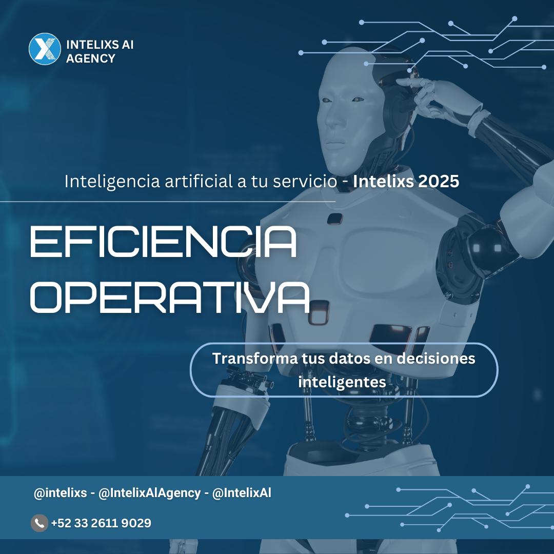Intelixs_AI's tweet photo. Te has preguntado el nivel de eficiencia que pueden tener los procesos operativos de tu empresa?
En Intelixs te guiamos hacia una mejor opción con mayor rentabilidad y menor riesgo de perdidas, contáctanos para saber cómo podemos ayudarte 😉🦾

📥 contacto@intelixs.com https://t.co/31BXTRkdlb