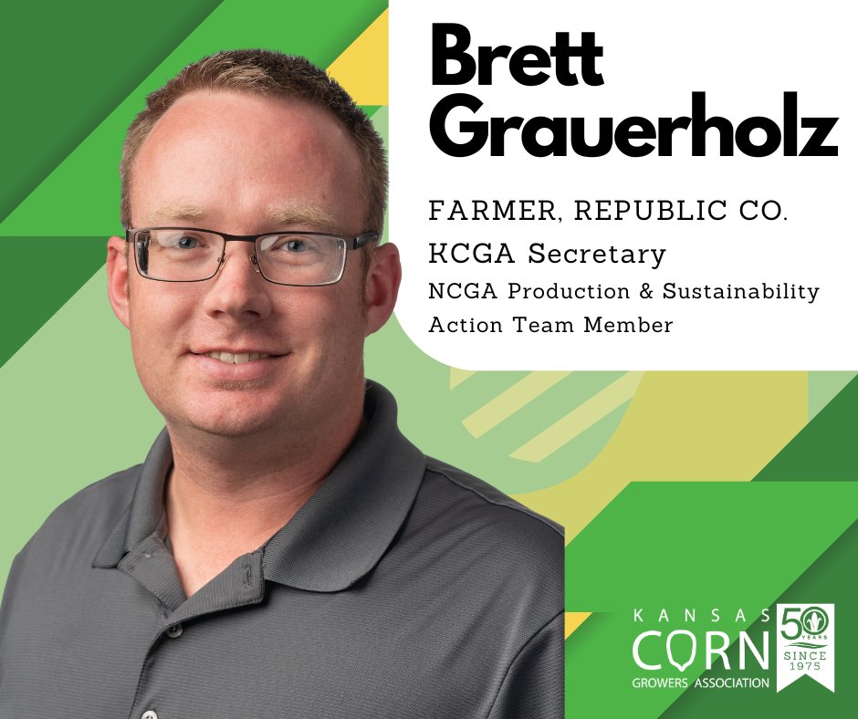 kscorn's tweet photo. Thank you to North Central KCGA Board Member, Brett Grauerholz for dedicating extra time to serve on NCGA’s Production &amp; Sustainability Action Team. #KCGA #NCGA #kscorn #sustainability https://t.co/k48GQ9xgZP