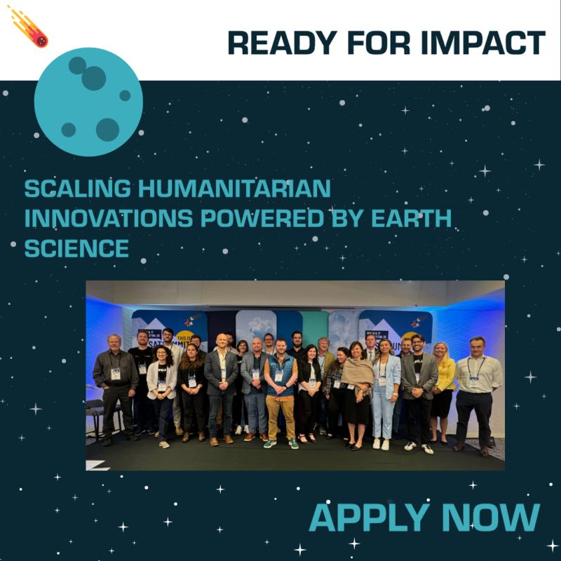 opportunitiesfy's tweet image. 🌍 Are you a humanitarian or scientist ready to scale your satellite data-powered innovations?
✨ Expert guidance
🤝 Humanitarian partnerships
💡 Pitch training &amp;amp; stipend
📅 Apply by Jan 21, 2025: wp.me/p23f03-cq5
#ReadyForImpact #SatelliteData #InnovationForGood