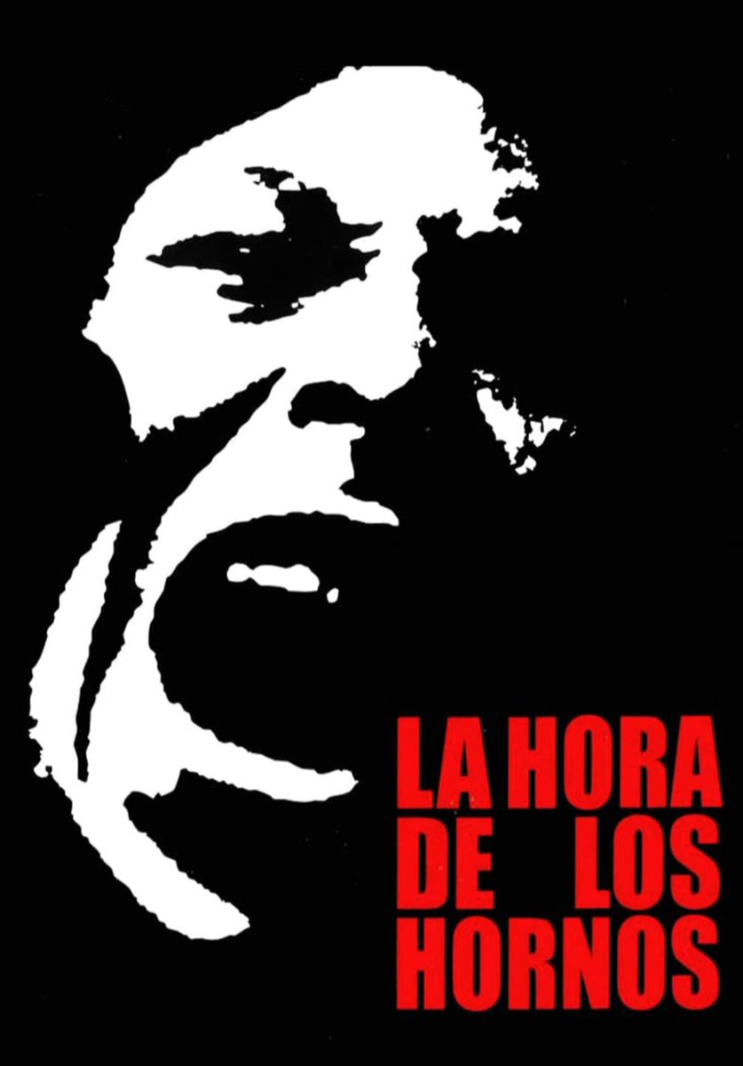 Ageless_Animals's tweet photo. "The Hour Of The Furnaces" is a 4 hour call to action that covers both the history of violent neocolonialism in Argentina and methods of resistance. Contains moments of universal pertinence to all global struggles, despite the nationalistic skew. Thoughts in the comments later. https://t.co/oKfChiNBJt