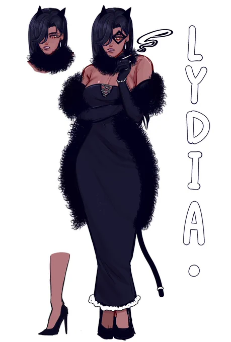 If you see this, QRT with your Spidersona's black cat Black cat from The bride verse | she is mafia leader