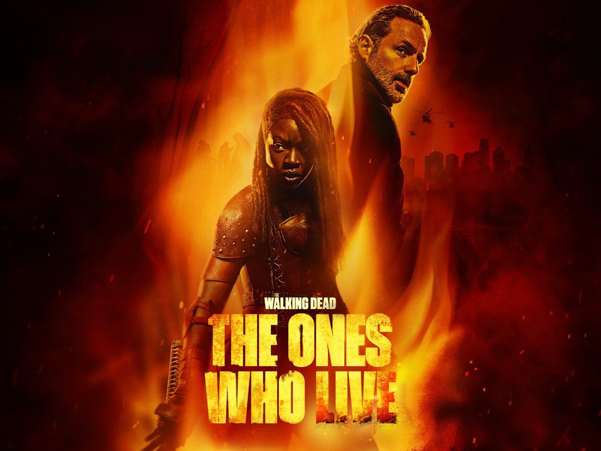 AndrewLBrasil's tweet photo. 🎬🍿Todos os episódios de The Ones Who Live série de Rick Grimes e Michonne já estão disponíveis na Netflix US. https://t.co/1f3iZYovGV
