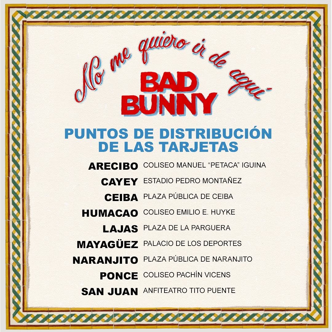badbunnynetwork's tweet photo. Información sobre la mecánica de venta de los boletos para la Residencia de Bad Bunny en el Coliseo de Puerto Rico. 🇵🇷 https://t.co/4s4qDBn1fT