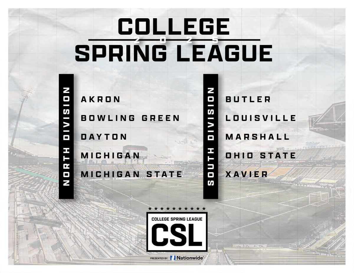 𝟚𝟘𝟚𝟝 ℂ𝕆𝕃𝕃𝔼𝔾𝔼 𝕊ℙℝ𝕀ℕ𝔾 𝕃𝔼𝔸𝔾𝕌𝔼

We're back!! Excited to announce the 2025 College Spring League! Stay tuned for schedule updates, standings, etc.

#CollegeSpringLeague