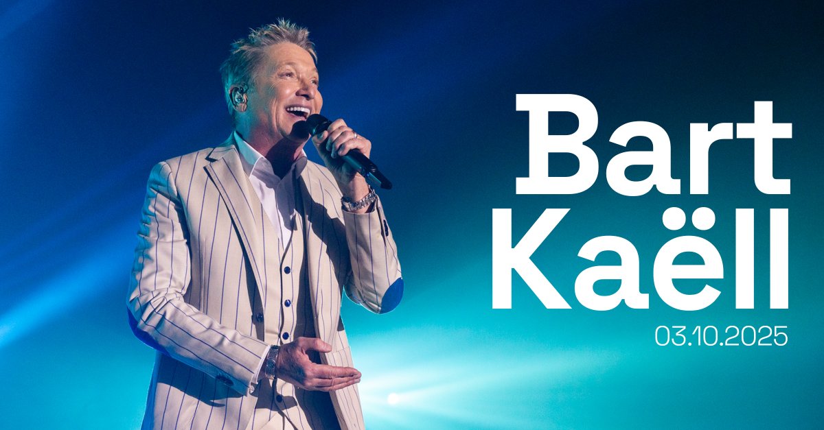 NIEUW! Bart Kaëll staat op 3 oktober 2025 in Capitole Gent! Klaar voor een avond vol muzikale verhalen en nostalgie? 🎶 

🎟 ow.ly/8q2s50UElyY

#BartKael #Onderweg #CapitoleGent #Gent #FriendsForLive #beat #beatvenues #ShowTime #Tickets