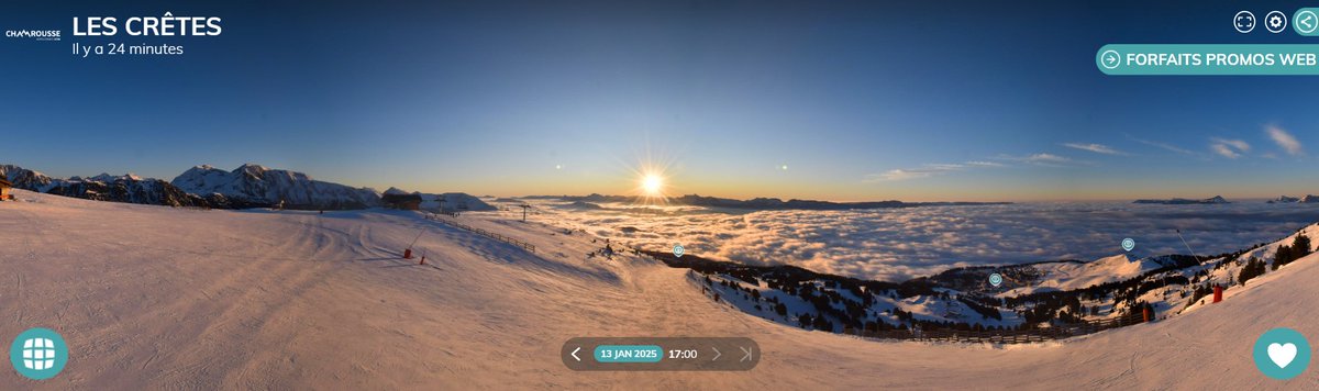 skaping's tweet photo. Une fin de journée comme on les aime 🌞
#webcam #tourisme #sunset 
@alpedhuez @Chamrousse1700  @Collet_Allevard 
@Meteovilles  @meteofrance @MeteoExpress 
@skipass @SkiinfoFrance https://t.co/BxBjtOmCEC
