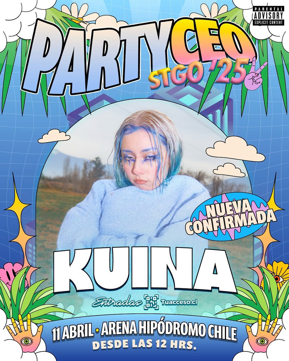 peermusicLatin's tweet photo. Este 11 de abril se llevará a cabo la @partyceo.chile 🎶👍🏼 y nuestra @kuina.cl dice presente 📣📣 

¡Excelente noticia para iniciar el fin de semana! 👏🏼 

#peermusic #artistas #peermusicLATAM https://t.co/gM5RCy2WcU