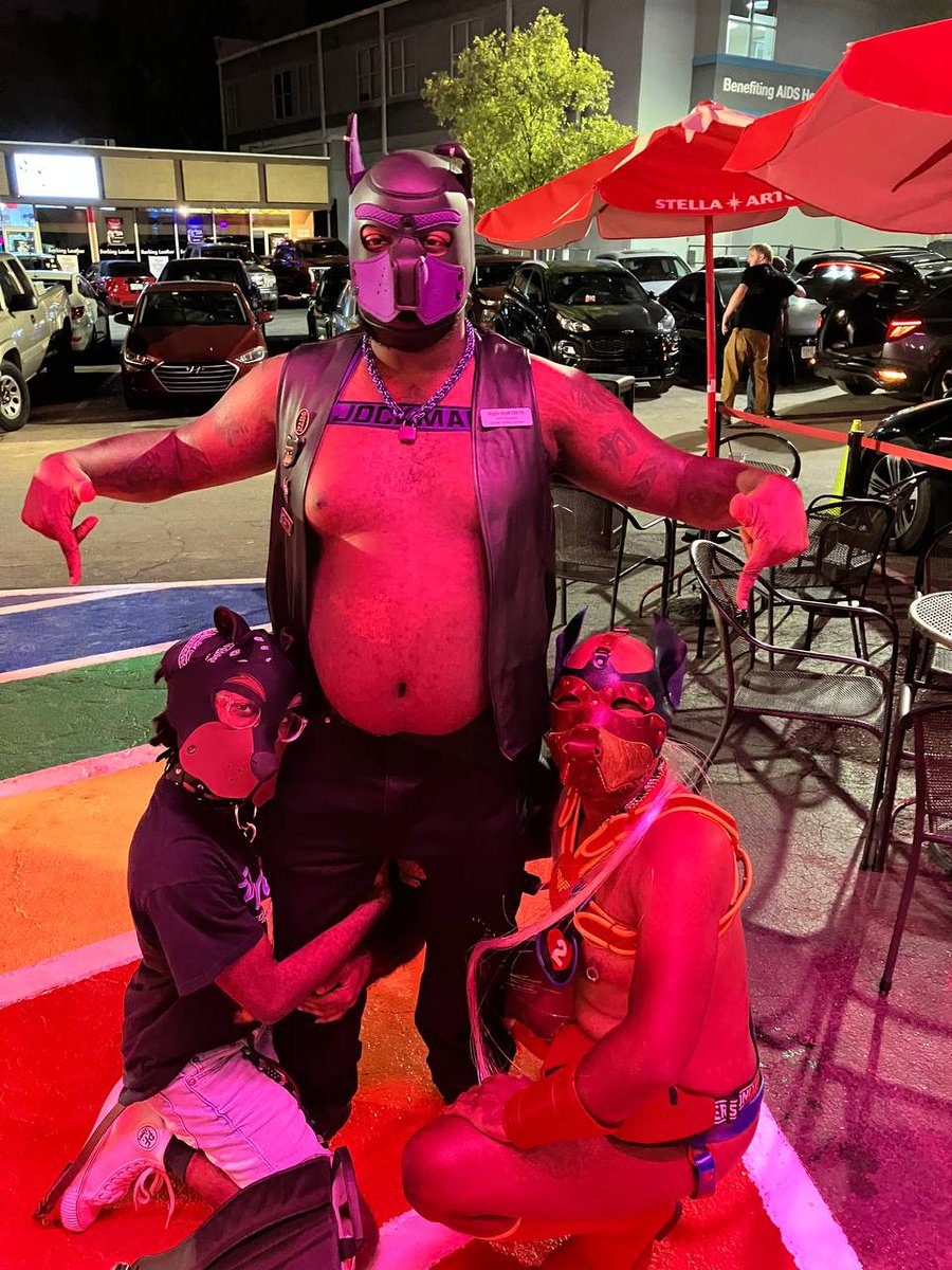 TheBlackHowlers's tweet photo. Two pack members humping both legs 

#BlackHowlers https://t.co/2ZVGiPd9a6