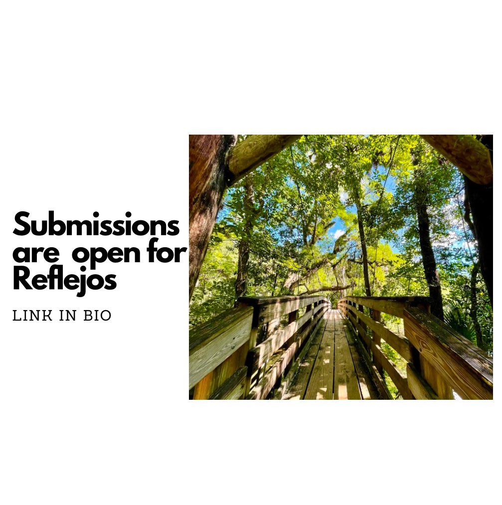 We are still accepting submissions for the 2024-2025 year edition of Reflejos.

Have vacation photos from winter break? A poem about an impressionable patient encounter? An essay looking ahead to transitioning roles as a trainee? #medhum

usf.az1.qualtrics.com/jfe/form/SV_3Q…