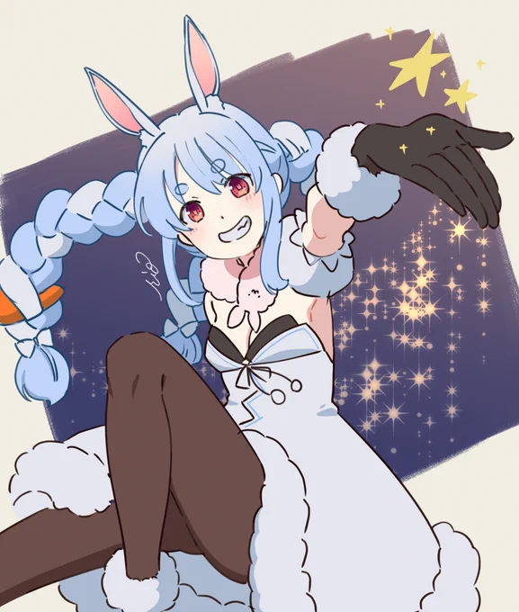 ぺこらちゃんお誕生日おめでとうございます!#兎田ぺこら生誕祭2025 #ぺこらーと 