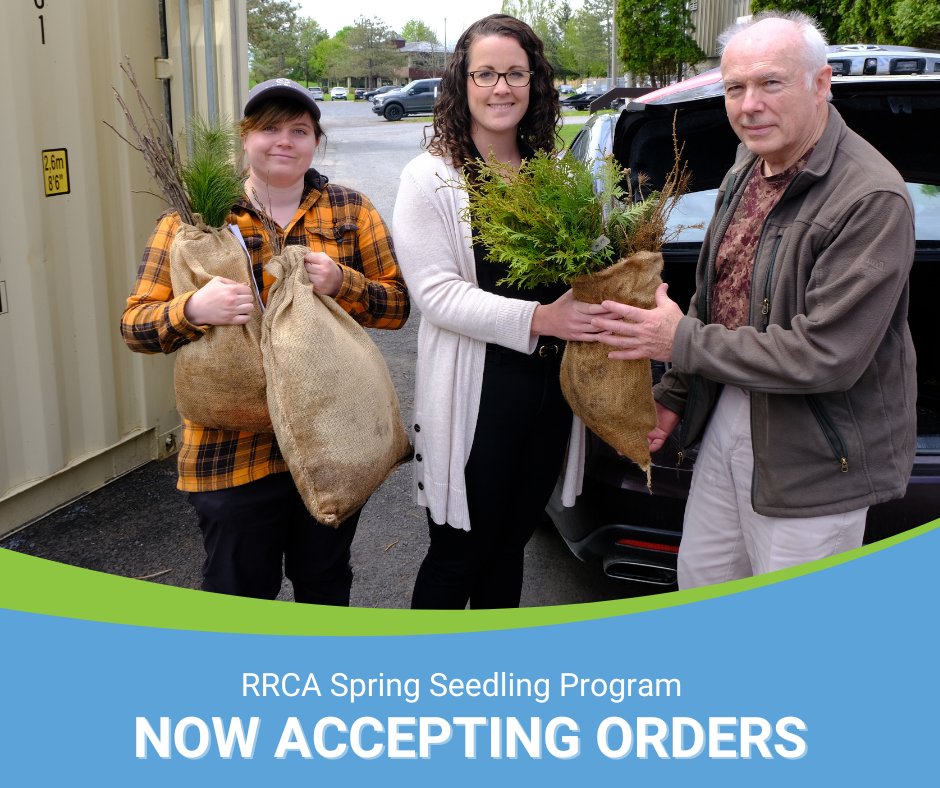 There is still plenty of time to submit your orders for the RRCA's popular Over-the-Counter tree seedling program. Choose from a variety of native tree and shrub species to add some greenery to your property. View the order form and available species here: ow.ly/r0oR50UCclJ