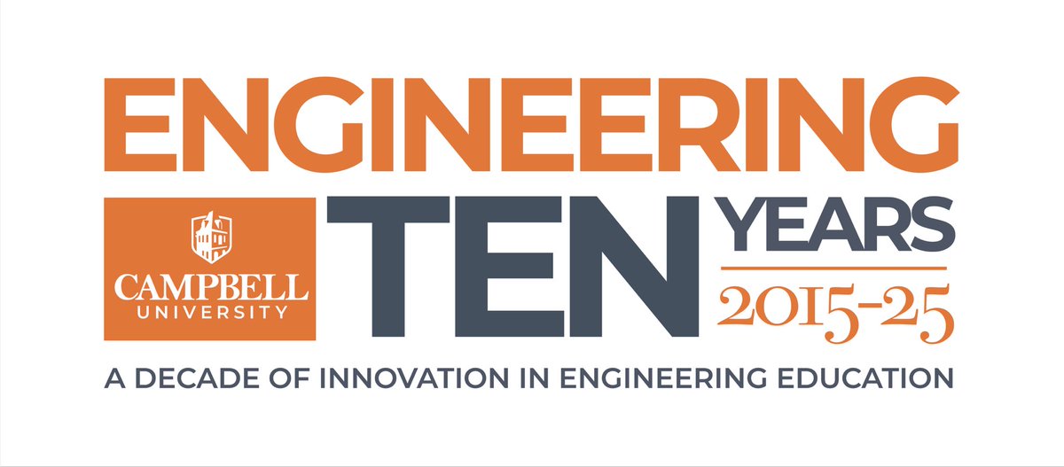 Campbell University School of Engineering kicks off its 10th Anniversary this month with a Happy 100th Birthday Party for Carrie Rich Hall! More activities are planned for the next 18 months to help us celebrate “A Decade of Innovation in Engineering Education”! <a href="/campbelledu/">Campbell University</a>