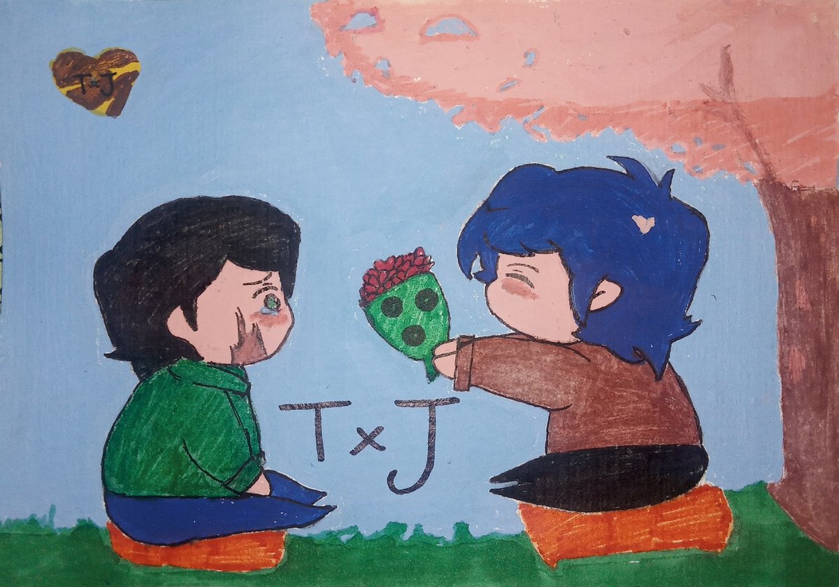 March_vp24's tweet photo. No me termina de convencer, quizás porque no soy de dibujar en tradicional.
I'm not completely convinced, perhaps because I'm not a traditional drawee.
❤️💚
#dctwt #tomjake #DCTomJake #disventurecamptomjake https://t.co/zozZ15zq04