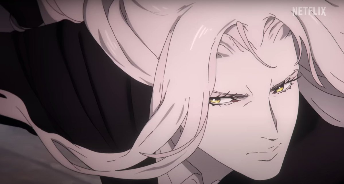 alucarddaily's tweet photo. Alucard in the newest trailer for Castlevania: Nocturne Season 2, releasing in 3 days 🦇 https://t.co/saVfbwFL1x