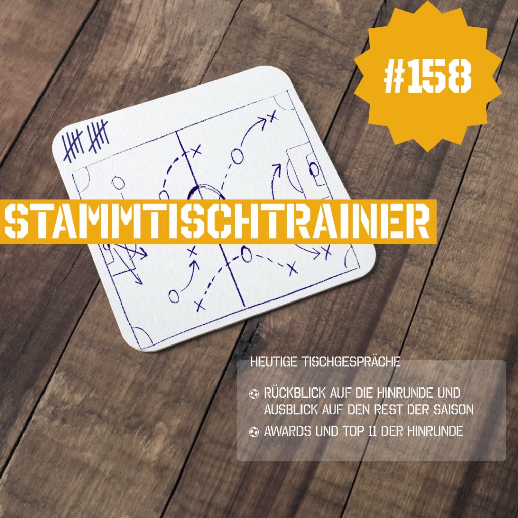 #158 Halbzeit-Bilanz 24/25
Rückblick, Awards und Ausblick.
Wir schauen auf die Geschehnisse der aktuellen Saison und auch darauf, was noch kommen könnte. Dazu gehören auch ein paar Auszeichnungen. 
Viel Spass beim reinhören buff.ly/3C6BFog 
#footballSUI