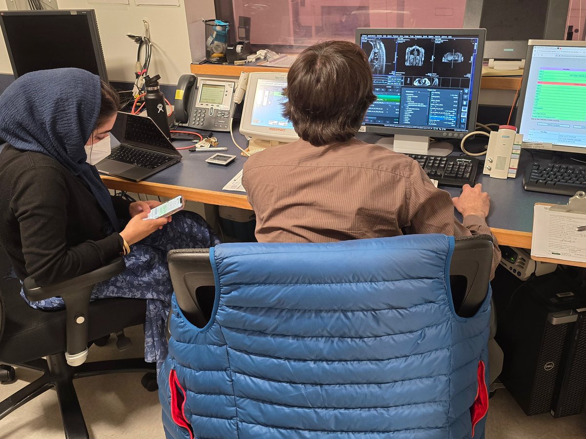polybioRF's tweet photo. Polybio is partnering with a team of researchers out of Harvard Medical School to assess the role of fibrin accumulation in the lungs, hearts &amp; brains of #LongCovid patients. Pictured below, the team is analyzing PET imaging that uses a novel radiotracer [64Cu]-FBP8. https://t.co/fCEP1b7qBk