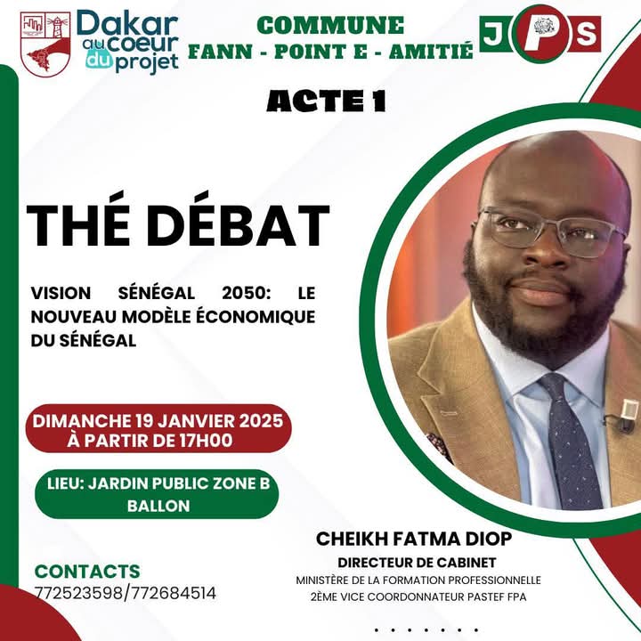 pasteffpa's tweet photo. PASTEF FANN POINT E AMITIÉ 
La JPS commune Fann Point E Amitié lance ses activités sous la bannière de "Dakar au cœur du projet".

#leprojetpastef
#JubJubalJubbanti https://t.co/P3AmWlRQX9