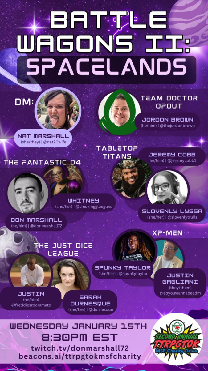 IT'S TIME FOR BATTLE ROYALE PT.2 BAYBEEEE!!!

remember how lyssa dominated last year's battle wagons for the green team? watch her do it AGAIN for the tabletop titans with help from <a href="/JeremyCobb1/">Jeremy Cobb</a> 💪

see you there 😘