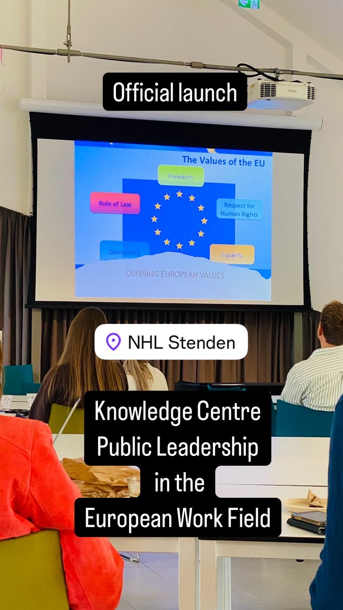 Anja Haga (@anjahaga) on Twitter photo De officiële lancering van het kenniscentrum over Europees beleid in Leeuwarden <a href="/nhlstenden/">NHL Stenden</a>
Studenten gaan actief aan de slag met het in contact brengen van gemeenten met Brussel. Goed om te zien hoe enthousiast de studenten dit doen! #thorbecke De officiële lancering van het kenniscentrum over Europees beleid in Leeuwarden <a href="/nhlstenden/">NHL Stenden</a>
Studenten gaan actief aan de slag met het in contact brengen van gemeenten met Brussel. Goed om te zien hoe enthousiast de studenten dit doen! #thorbecke