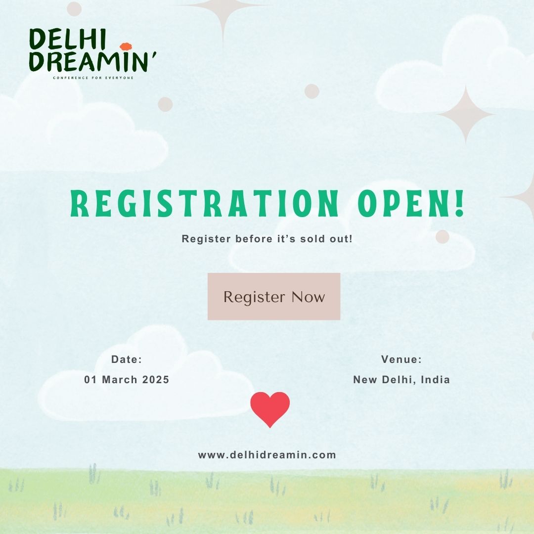 delhidreamin's tweet photo. 🎟️ Ready for Delhi Dreamin’?

Join us on 1st March in Delhi for a day of learning, networking, and inspiration.

📅 Register today: https://t.co/mRexrhQAtI

#SalesforceIndia #DelhiDreamin https://t.co/5K5L0mm6Ya