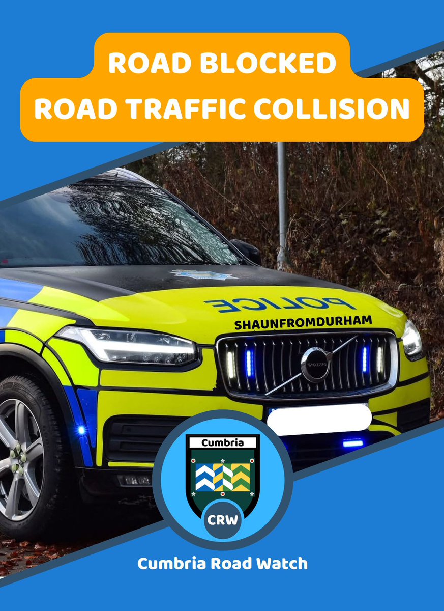 CumbriaRdWatch's tweet photo. ⚠️ 🚨 A596 ASPATRIA AREA 🚨⚠️
#A596 blocked at Heathfield Railway Bridge near #Aspatria due to a collision. Traffic diverting.
Thanks to Ashley for the update.
Posted: 16:26 hrs
@BBC_Cumbria @CumbriaCrack @SimonJamesDJ @StagecoachCNL https://t.co/0bjtkwH97n