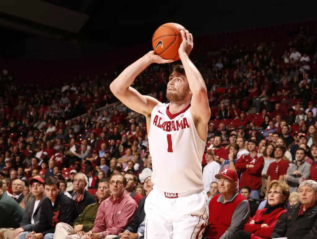 Nine years ago today sophomore Riley Norris scored a career-high 27 points as <a href="/AlabamaMBB/">Alabama Men’s Basketball</a> crushed the unbeaten and 19th-ranked South Carolina Gamecocks 73-50 inside Coleman Coliseum on Jan. 13, 2016.

Norris tied the then record of made three-pointers with eight as he finished