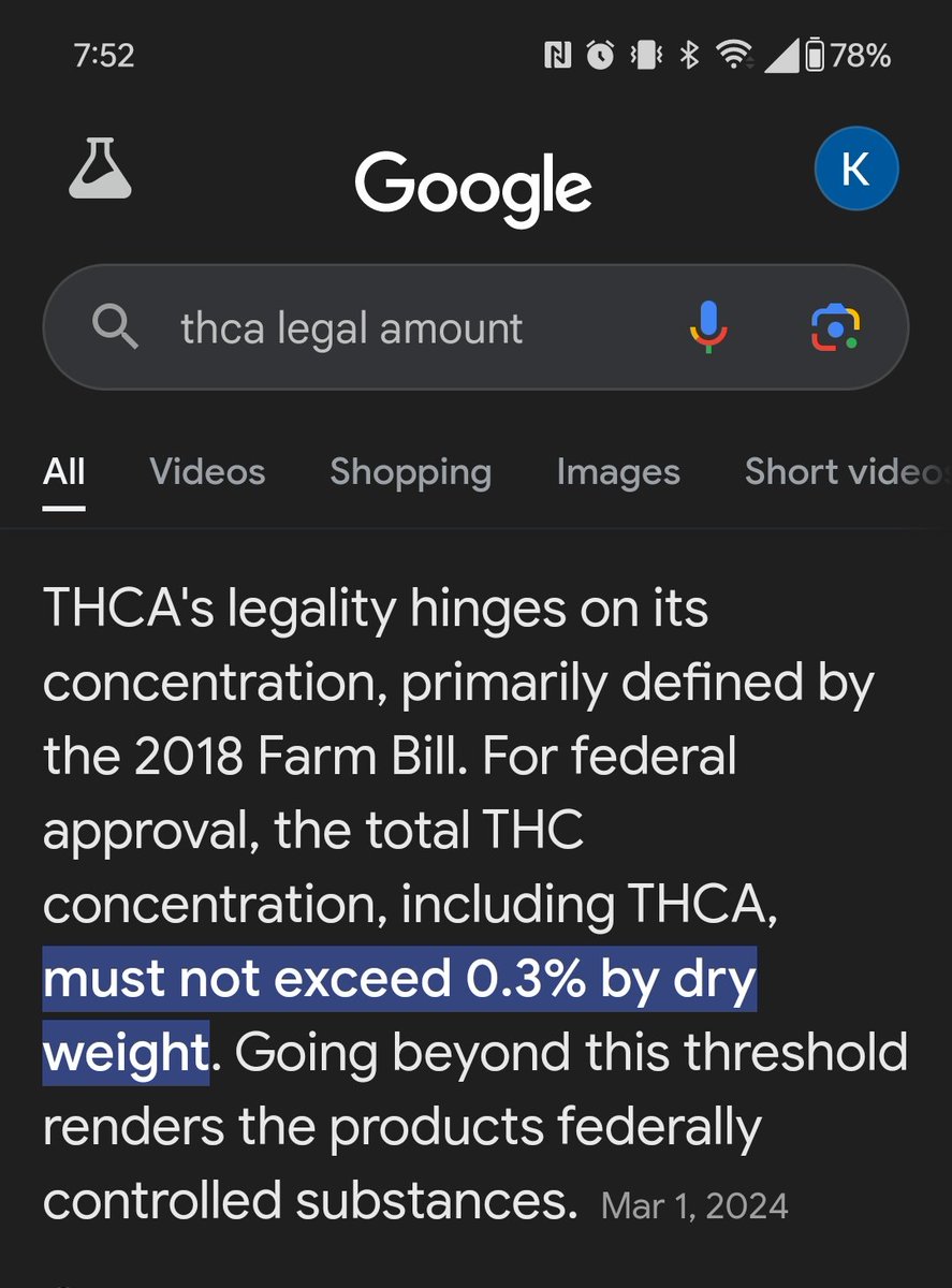 KevinCa80418288's tweet photo. @KRemingtonk @ShopZazaTHCa Because of the low amount of THC https://t.co/joV1tzDYtX