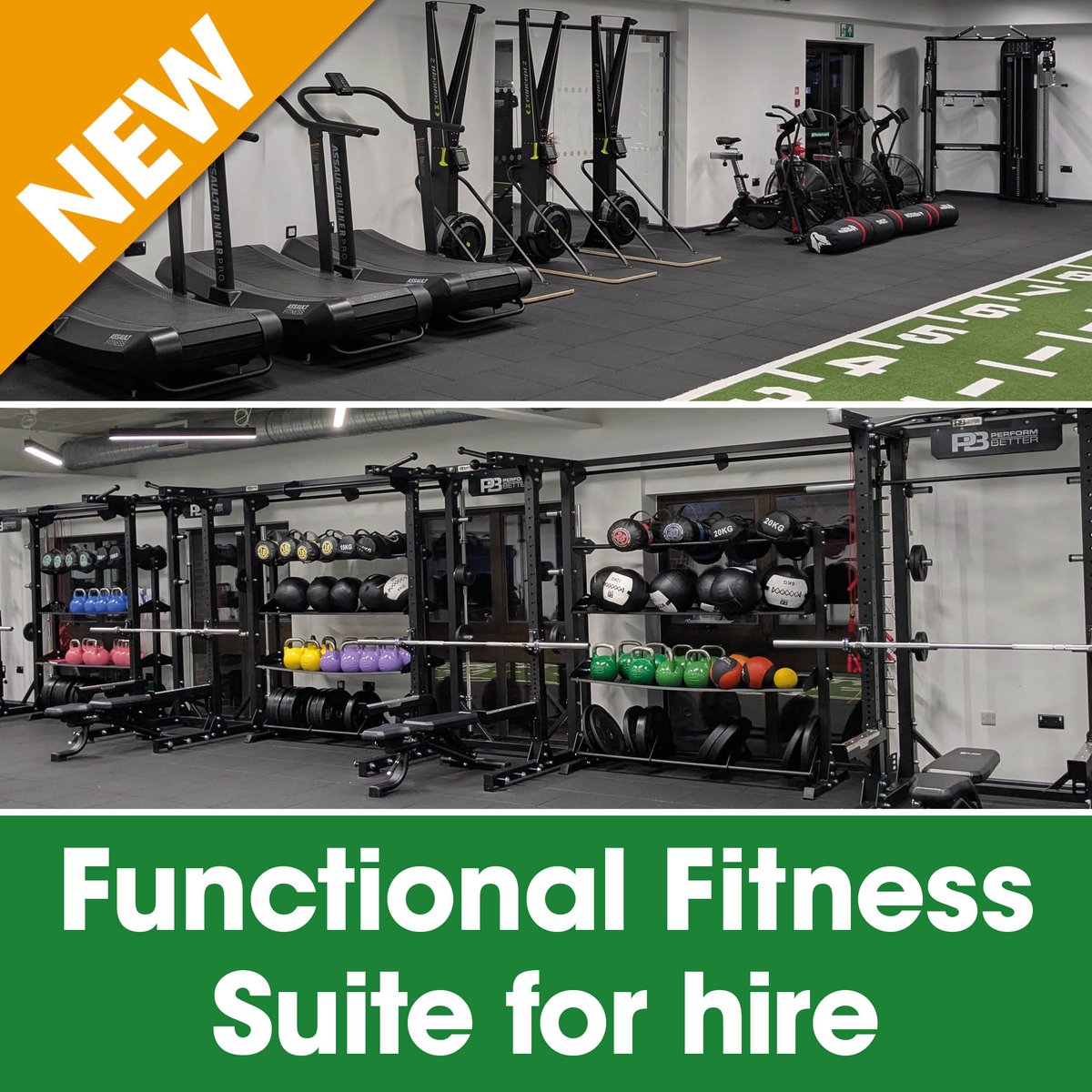 Our recently refurbished state-of-the-art Functional Fitness Suite is now available for exclusive hire to clubs and personal trainers for just £50 per hour.

To find out more contact: collegehire@ccn.ac.uk