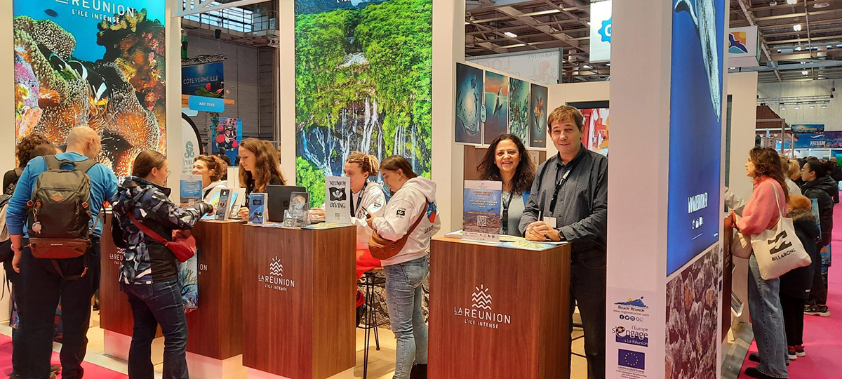 L'île de #LaReunion au Salon International de la Plongée Sous-Marine à Paris Porte de Versailles #tourisme #travel #Diving