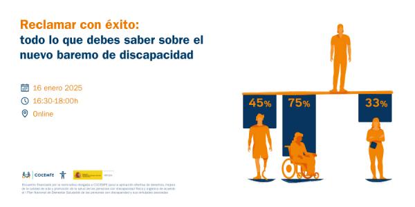 agedemgetafe's tweet photo. @COCEMFEnacional  organiza un curso desde su Campus en el que se abordará el proceso de reclamaciones de aquellas resoluciones de #discapacidad  desfavorables en el contexto de la aplicación del nuevo baremo. 

https://t.co/ajzgFWF5Dp https://t.co/gpQFQYnnus