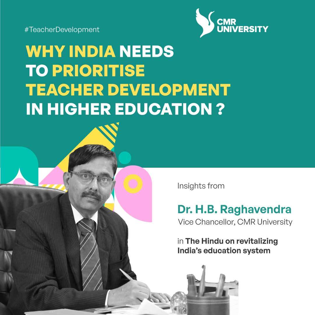 Discover <a href="/vccmruniversity/">vice chancellor</a> Dr. H.B. Raghavendra's insights on why empowering educators is key to bridging the gap between academics and industry.

 Click the link - thehindu.com/education/why-…

<a href="/the_hindu/">The Hindu</a>  

#CMR #EducatorsMatter #highereducation