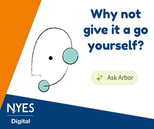 Did you know Arbor AI is embedded within your Arbor MIS ?

You can "Ask Arbor" wherever you see this icon in Arbor MIS.

If you need further using Arbor don't forget our MIS team are always on hand to help.

#Arbor #AI #nyes #edtech