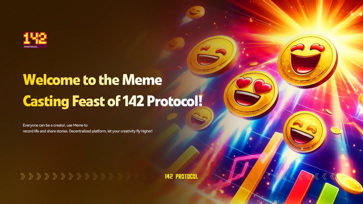 142Pact's tweet image. Everyone can be a creator, use Meme to record life and share stories. Decentralized platform, let your creativity fly higher! 

#MemeCreation #DecentralizedPlatform