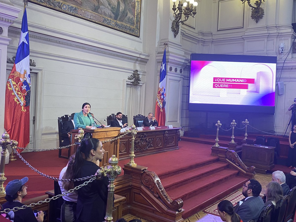 Presidenta de la Cámara <a href="/KarolCariola/">Karol Cariola Oliva</a> destaca la importancia del Congreso Futuro