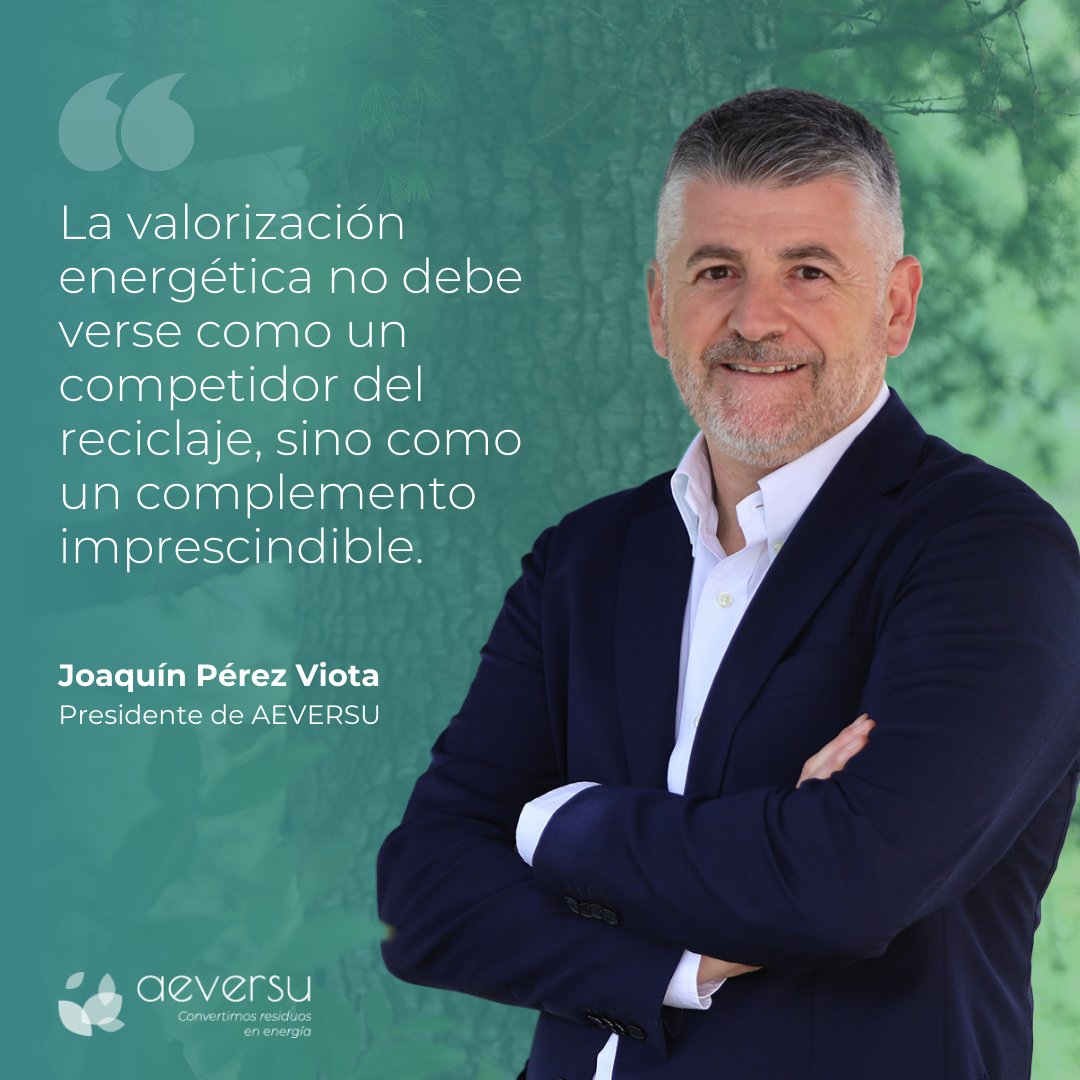 aeversu's tweet photo. 📢 ¿Qué retos y oportunidades presenta la #ValorizaciónEnergética de   residuos en España?
 
Joaquín Pérez Viota, presidente de #AEVERSU, analiza para @energetica_xxi  los avances y desafíos para un modelo sostenible en 2025. 🌍
 
Conoce las claves 👉   https://t.co/d2CNgVo92h https://t.co/k0SPvyzpYl