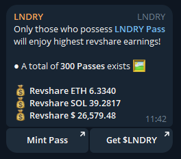 lndryecosystem's tweet photo. Good Morning LNDRY Fam 🫧 🫧

Over 70 ETH has run through our TG Mixer bot in the last couple hours!

We are about to hit 10m dollars worth of crypto washed!

Just the start for $LNDRY!! 🚀🚀

$LNDRY pass holders are excited for the revshare!!! 🤑🤑🤑 https://t.co/kLWCOe85y0